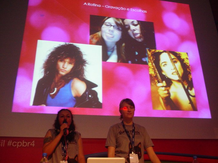 Campus Party - Gurias Nerds - falando sobre podcast feminino